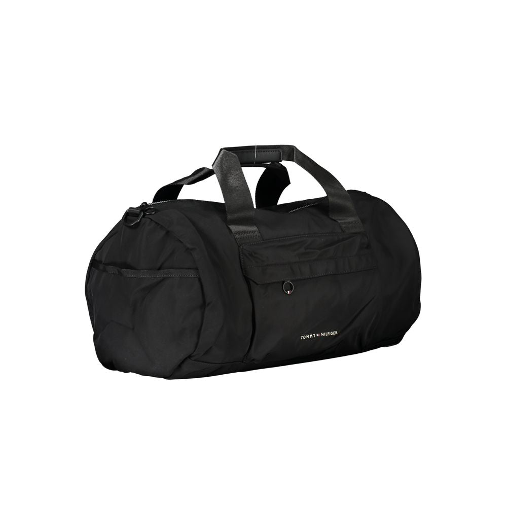 Tommy Hilfiger Black Polyester Handbag Tommy Hilfiger