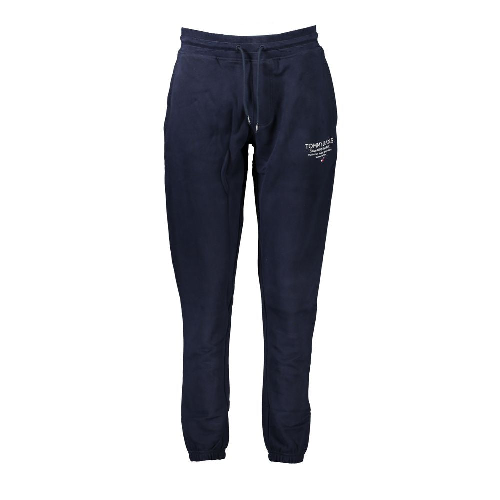 Tommy Hilfiger Blue Cotton Pant Tommy Hilfiger