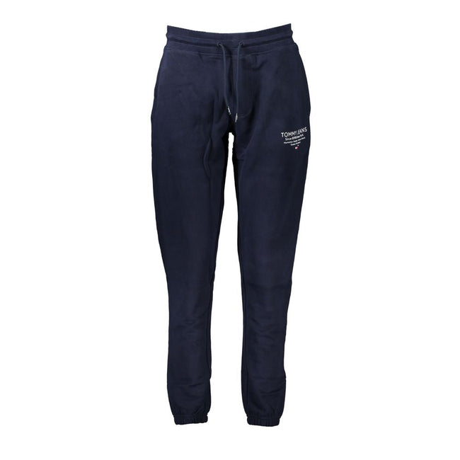 Tommy Hilfiger Blue Cotton Pant Tommy Hilfiger