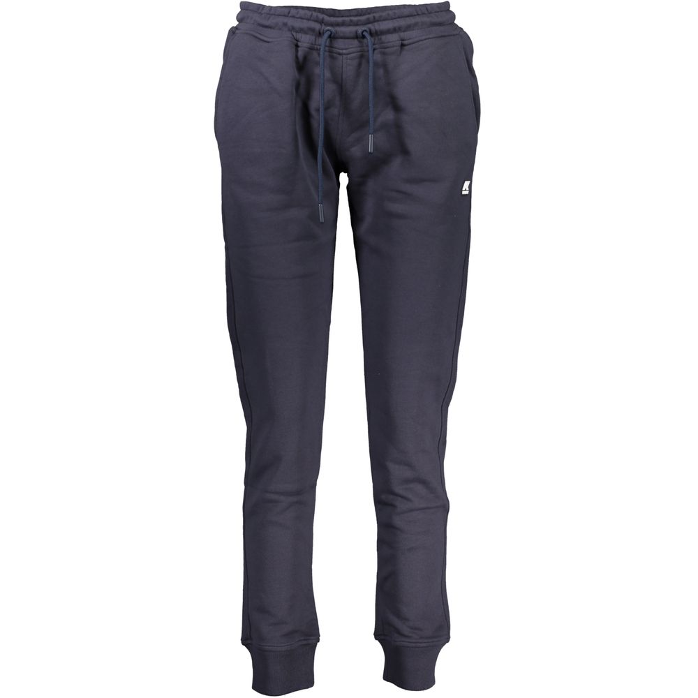 K-WAY Blue Cotton Pant K-WAY
