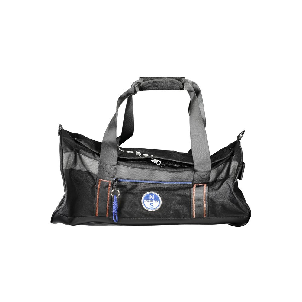 North Sails Black Polyester Handbag North Sails
