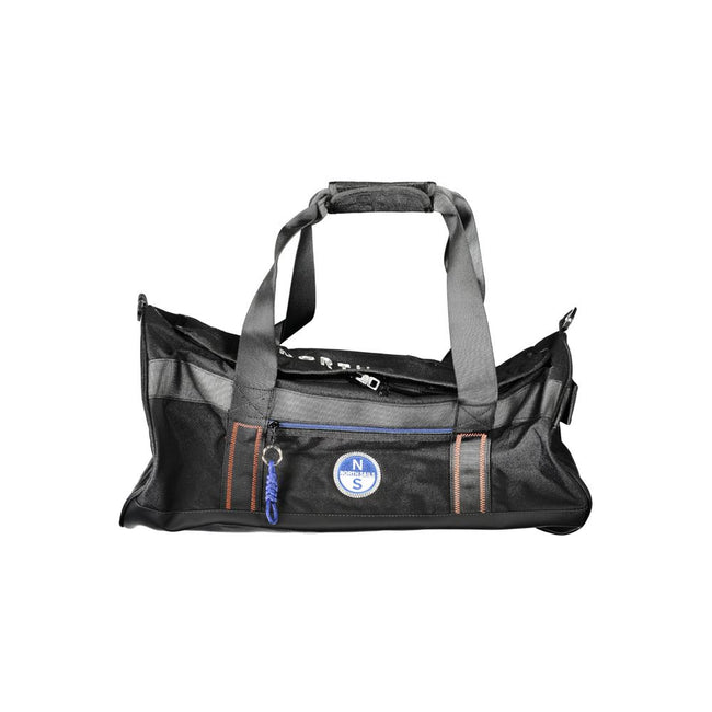 North Sails Black Polyester Handbag North Sails