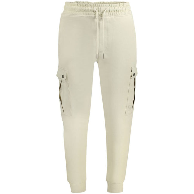 Hugo Boss Beige Cotton Pant Hugo Boss