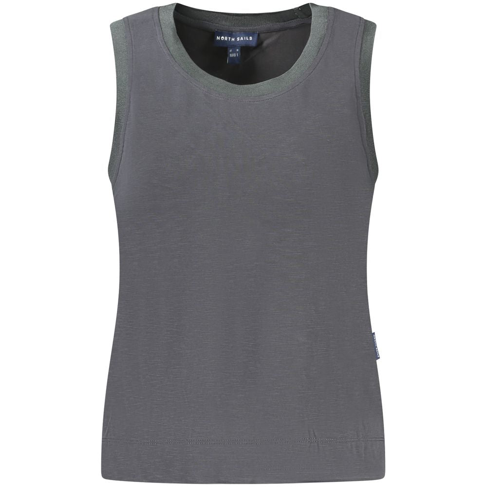 North Sails Black Polyester Tank Top North Sails
