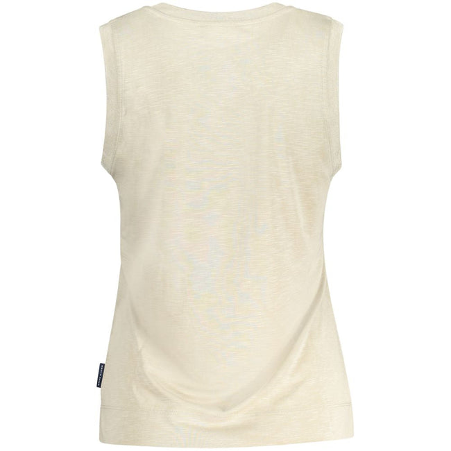 North Sails Beige Polyester Tank Top North Sails