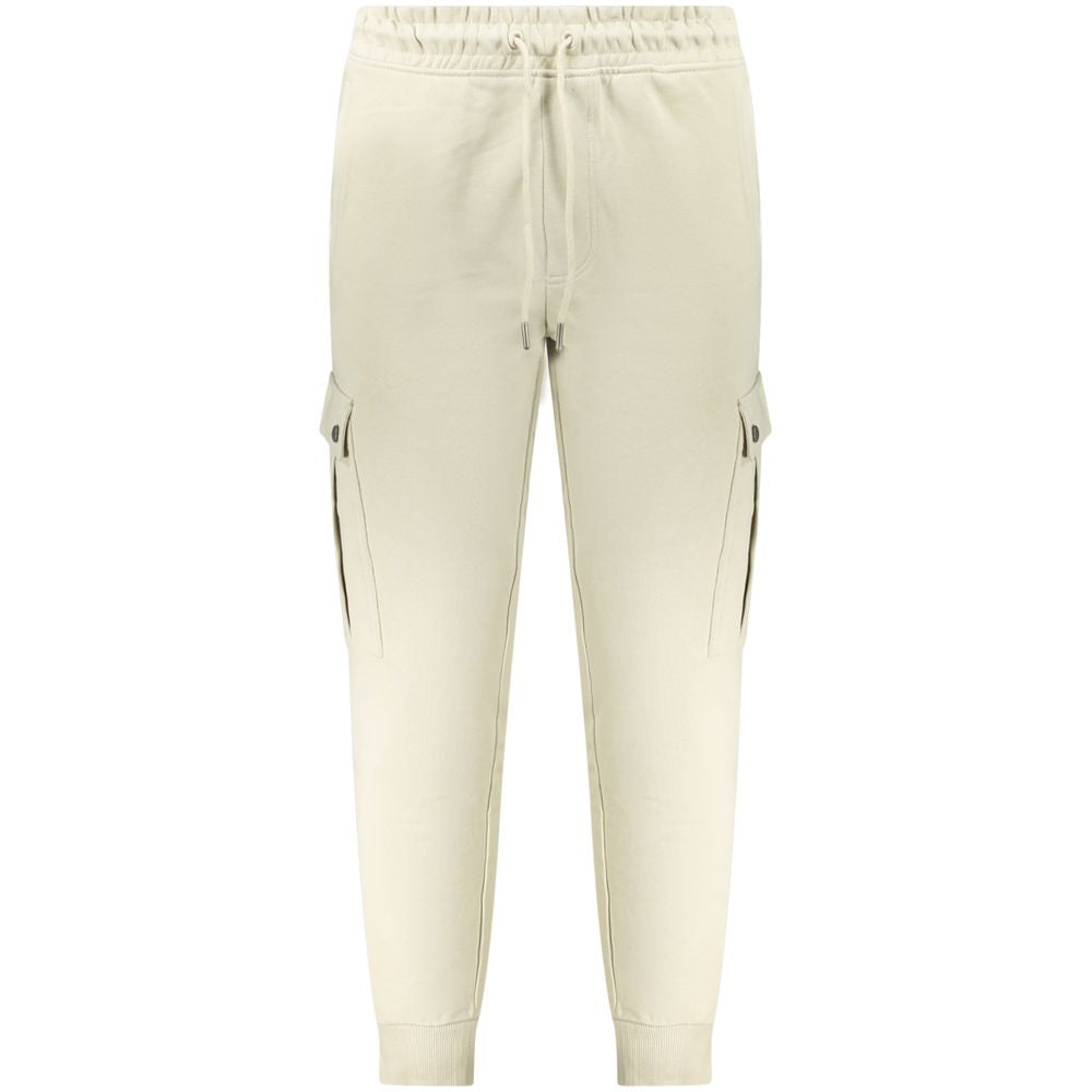 Hugo Boss Beige Cotton Pant Hugo Boss