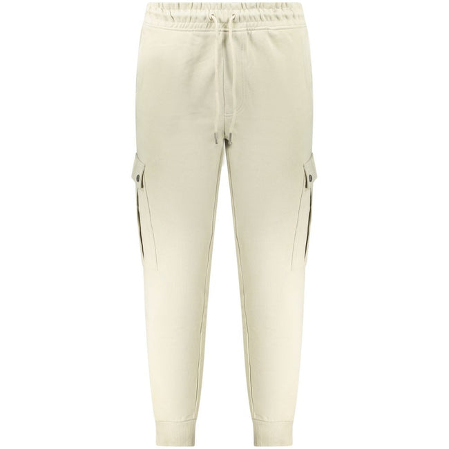Hugo Boss Beige Cotton Pant Hugo Boss
