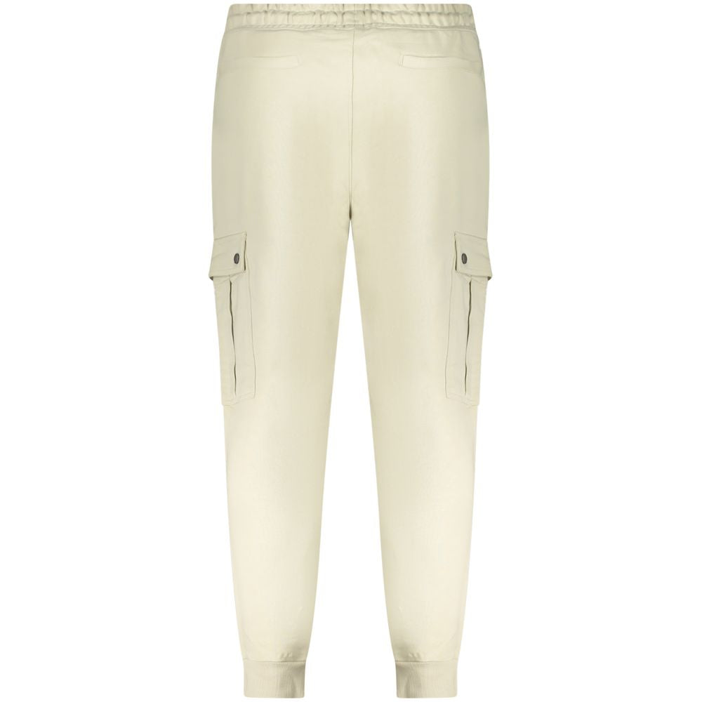 Hugo Boss Beige Cotton Pant Hugo Boss