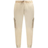 Hugo Boss Beige Cotton Pant Hugo Boss