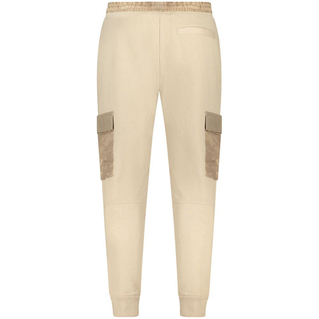Hugo Boss Beige Cotton Pant Hugo Boss