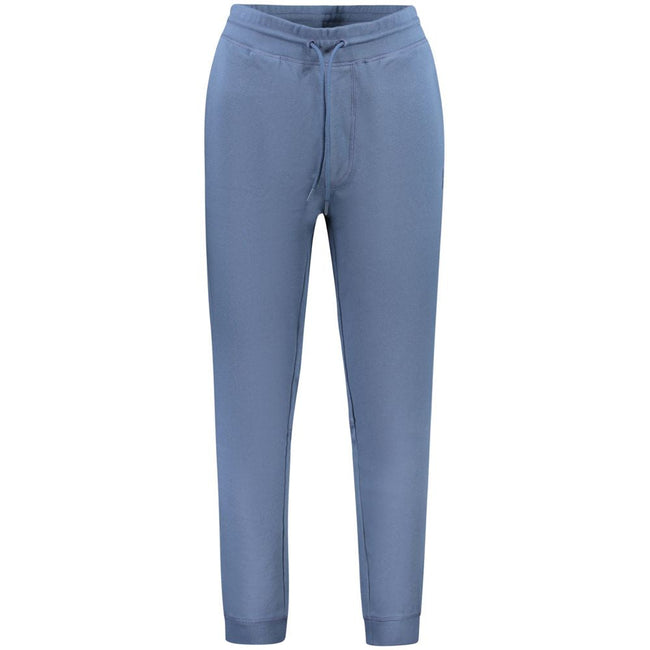 Hugo Boss Blue Cotton Pant Hugo Boss