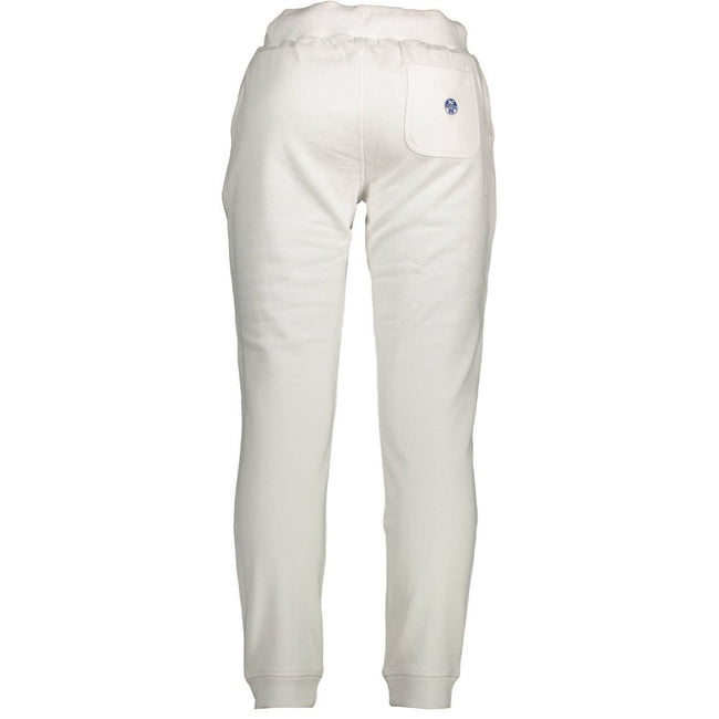 North Sails White Cotton Pant North Sails