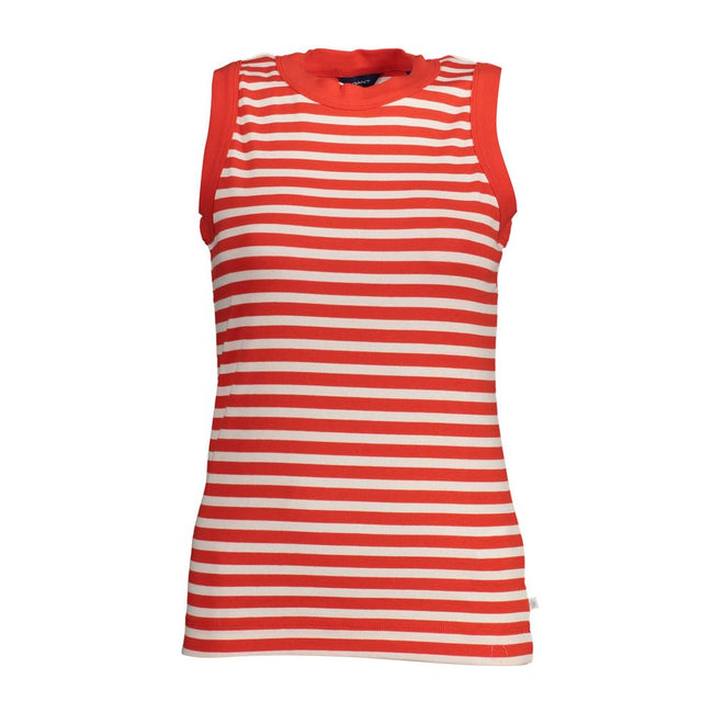 Gant Red Cotton Tank Top Gant