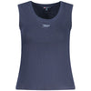 Tommy Hilfiger Blue Cotton Tank Top Tommy Hilfiger
