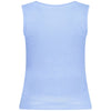 Tommy Hilfiger Blue Cotton Tank Top Tommy Hilfiger