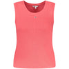 Tommy Hilfiger Pink Cotton Tank Top Tommy Hilfiger