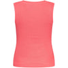 Tommy Hilfiger Pink Cotton Tank Top Tommy Hilfiger