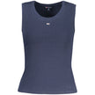 Tommy Hilfiger Blue Cotton Tank Top Tommy Hilfiger