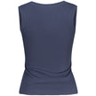 Tommy Hilfiger Blue Cotton Tank Top Tommy Hilfiger