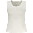 Tommy Hilfiger White Cotton Tank Top Tommy Hilfiger