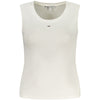 Tommy Hilfiger White Cotton Tank Top Tommy Hilfiger