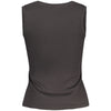 Tommy Hilfiger Black Cotton Tank Top Tommy Hilfiger