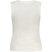 Tommy Hilfiger White Cotton Tank Top Tommy Hilfiger