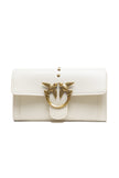 PINKO White Leather One Simply Love Mini Bag PINKO