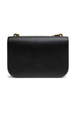 PINKO Black Leather Love Bell Classic Shoulder Bag PINKO