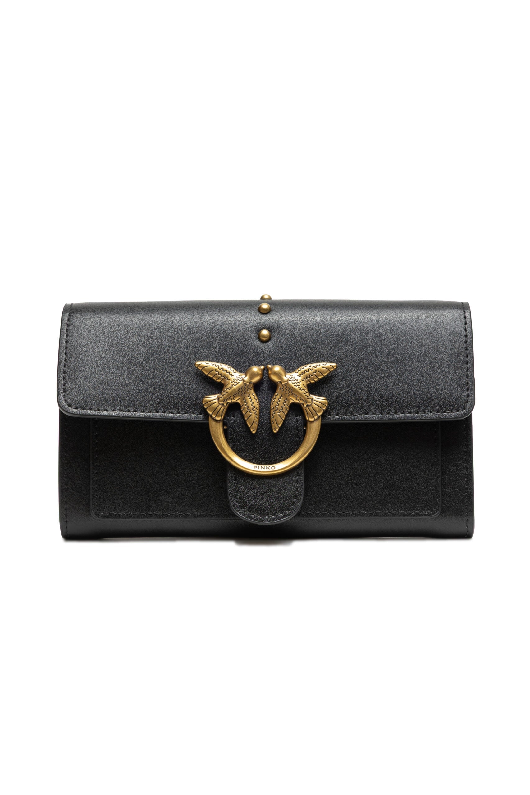 PINKO Black Mini Love Bag One Simply PINKO