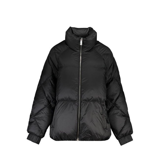 Tommy Hilfiger Black Polyester Jackets & Coat Tommy Hilfiger