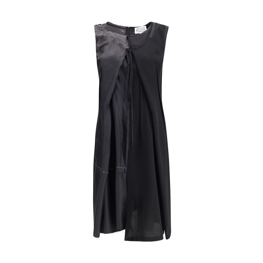 Margiela Virgin Wool Midi Dress Margiela