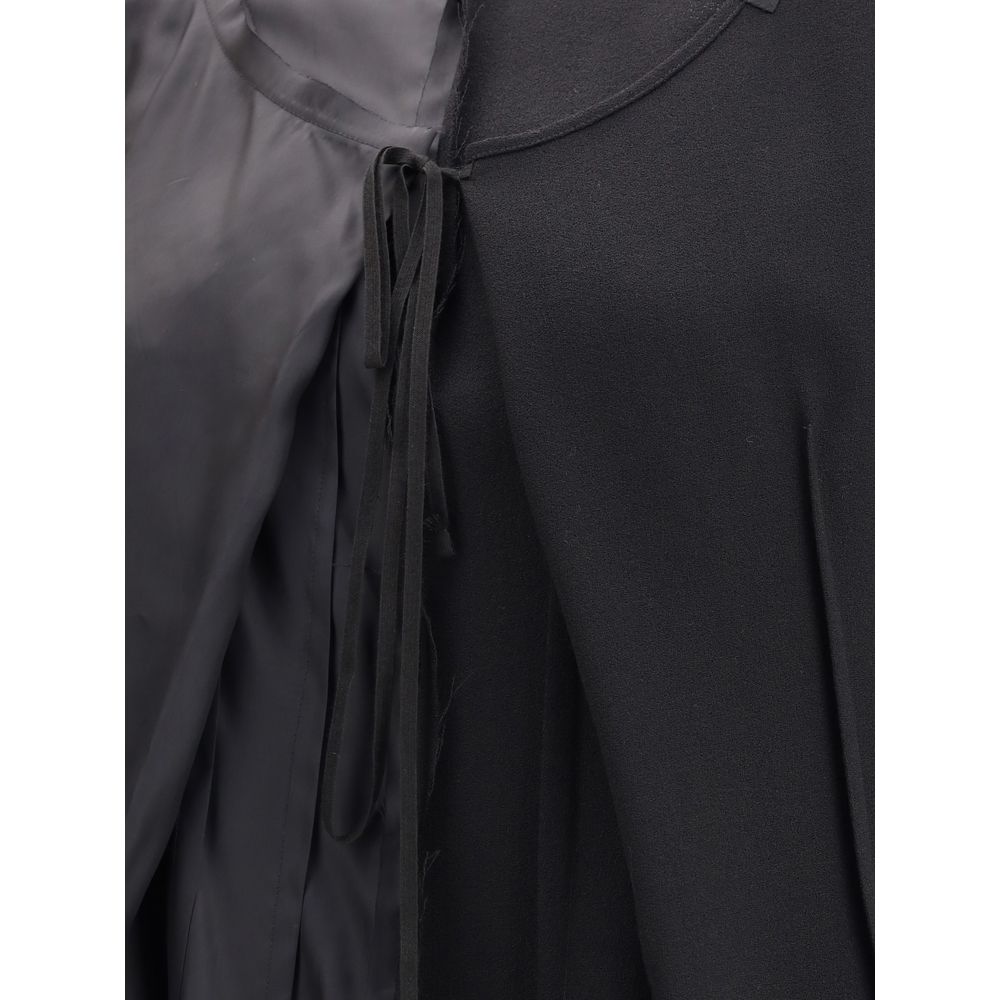Margiela Virgin Wool Midi Dress Margiela