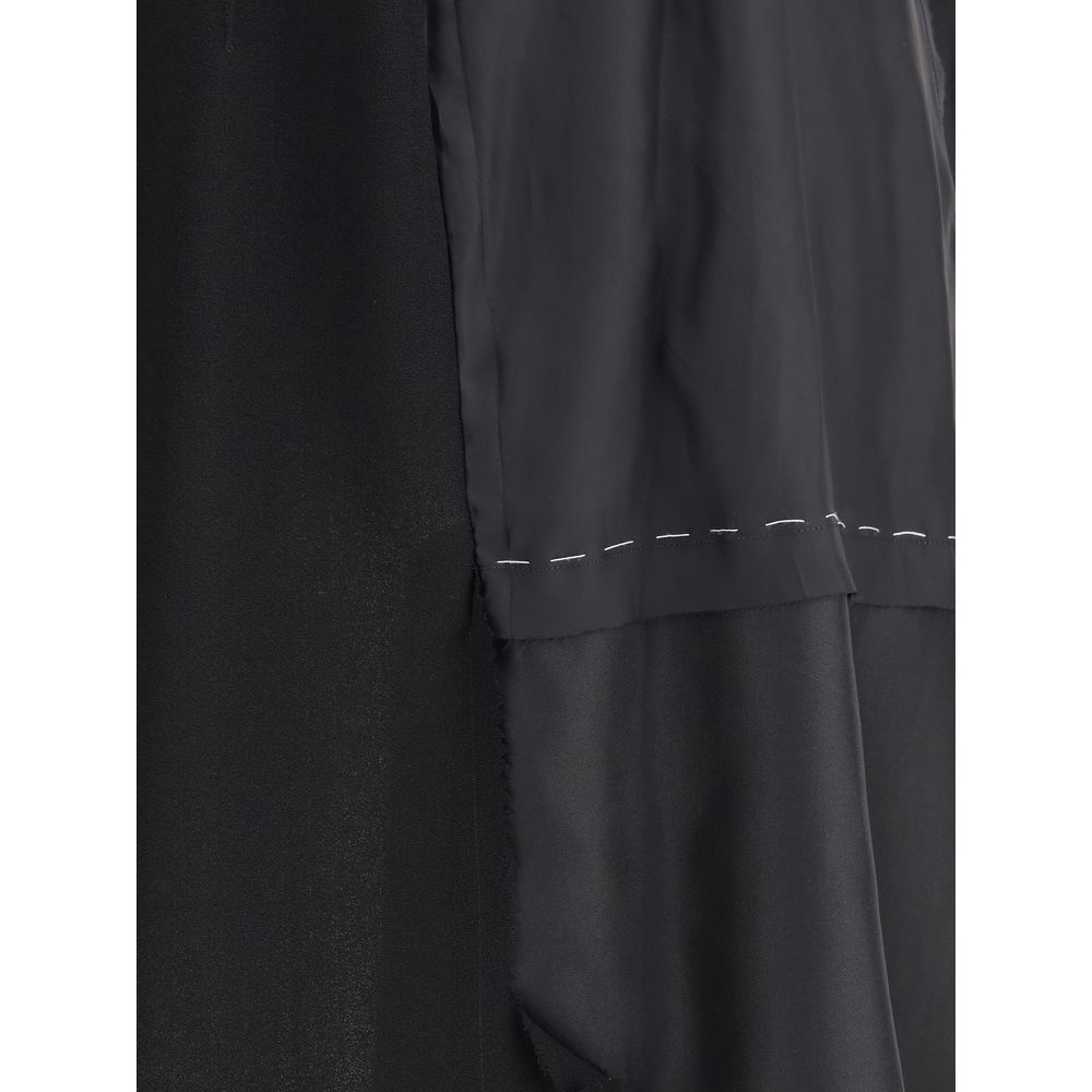 Margiela Virgin Wool Midi Dress Margiela