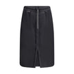 Margiela Wool Midi Skirt Margiela
