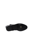 Celine Black Leather Flat Boots Celine