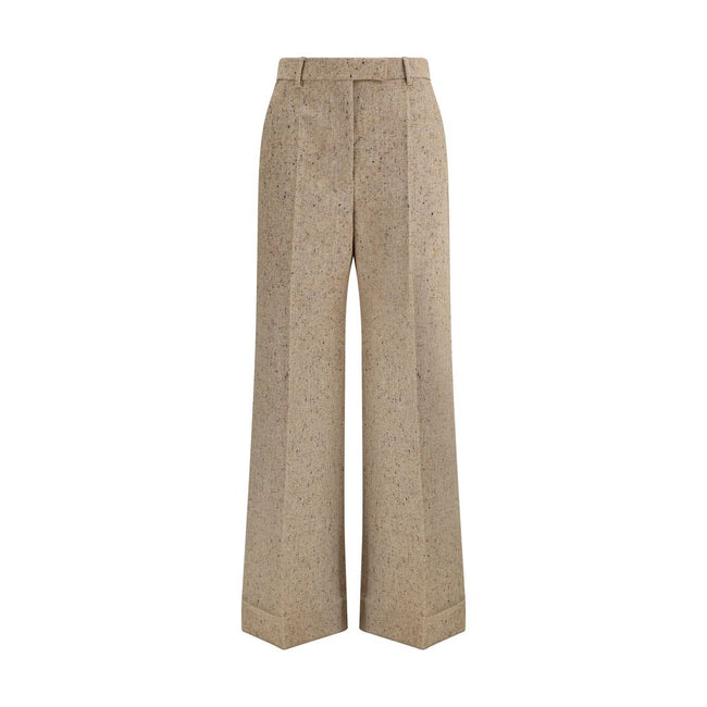 Valentino Palazzo Trousers in Bottonato Natté Valentino