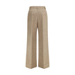 Valentino Palazzo Trousers in Bottonato Natté Valentino