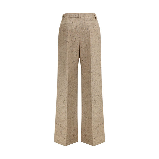 Valentino Palazzo Trousers in Bottonato Natté Valentino
