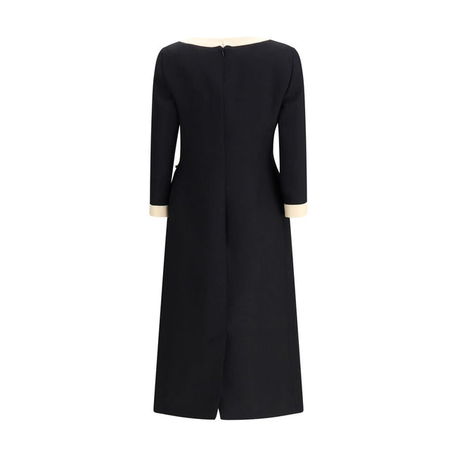 Valentino Wool Dress with Bow Valentino