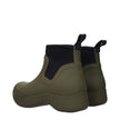 Celine Green Cotton Ankle Boots Celine