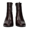 Celine Red Leather Ankle Boots Celine