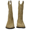 Isabel Marant Beige Leather Ankle Boots Isabel Marant