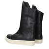 Rick Owens Black Leather Ankle Boots Rick Owens
