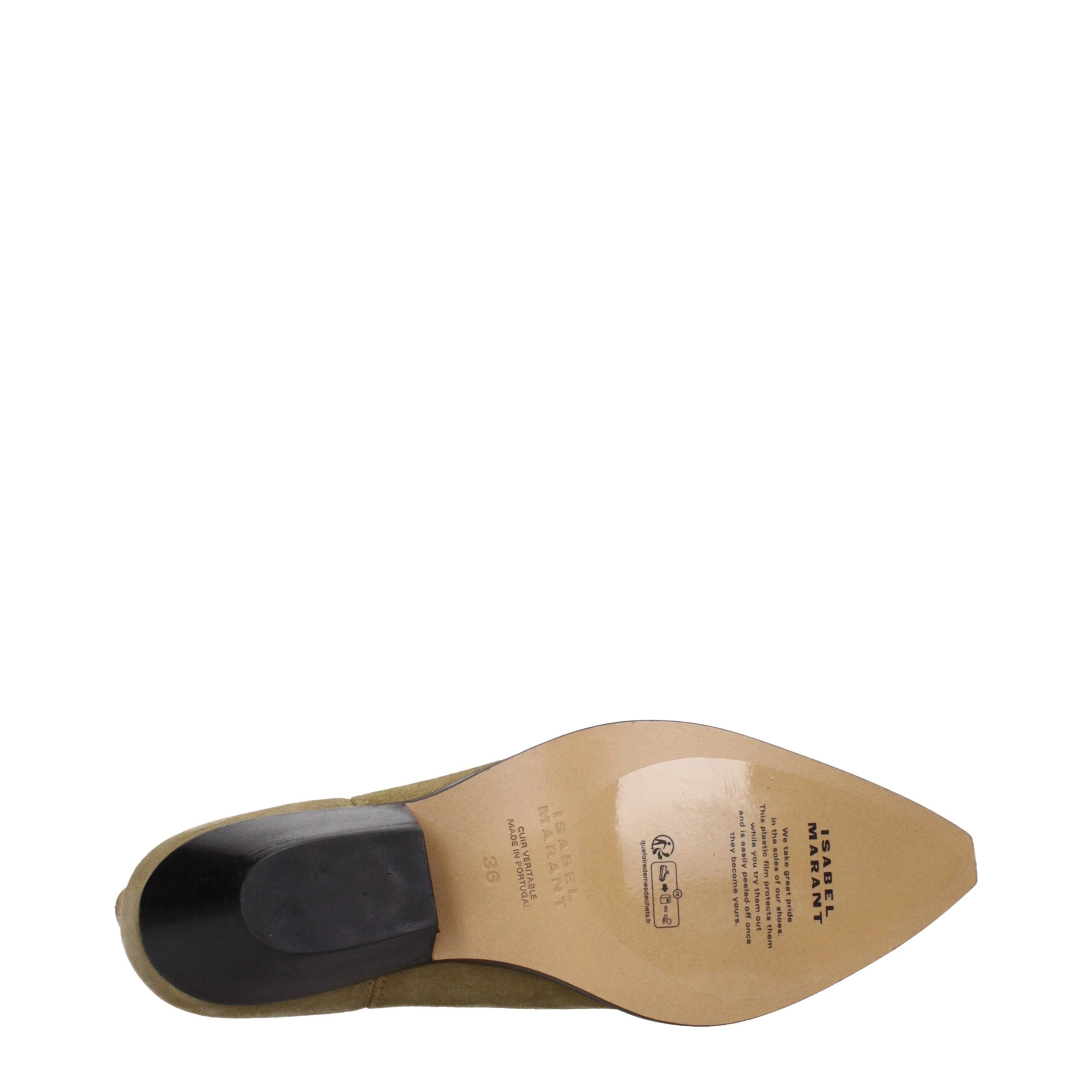 Isabel Marant Beige Leather Ankle Boots Isabel Marant