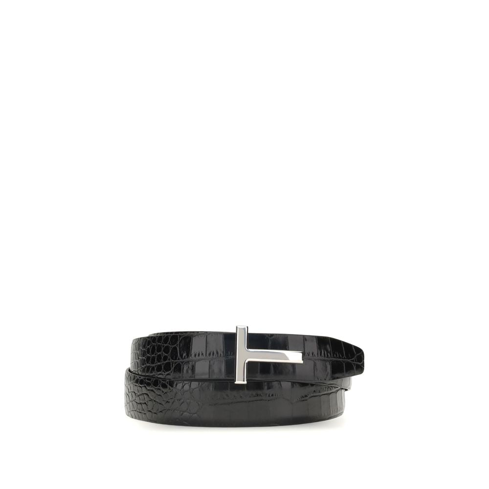 Tom Ford Croco leather Belt Tom Ford