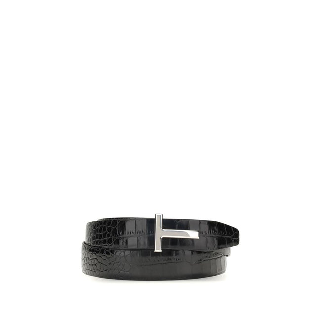 Tom Ford Croco leather Belt Tom Ford
