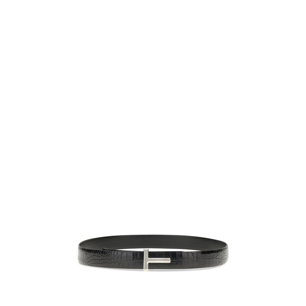 Tom Ford Croco leather Belt Tom Ford