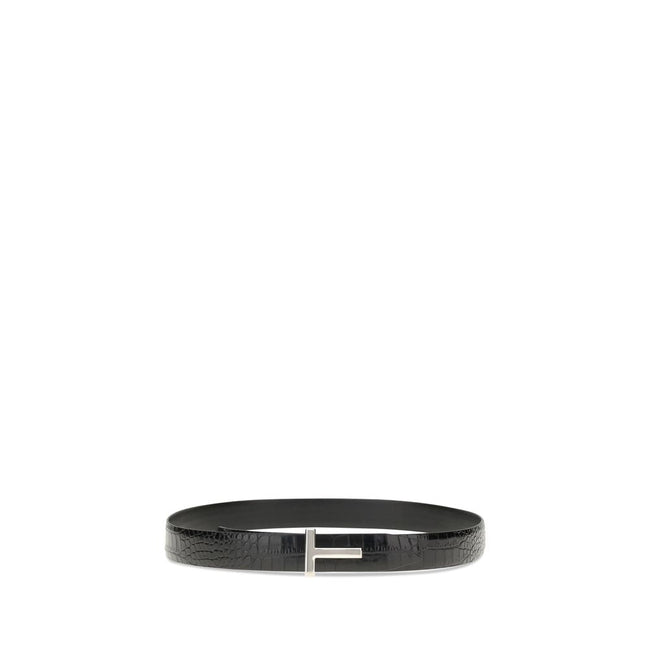 Tom Ford Croco leather Belt Tom Ford