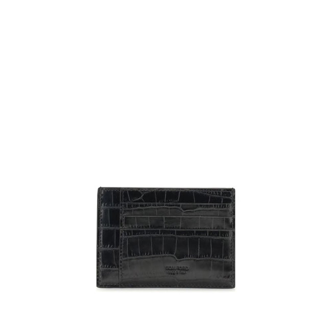 Tom Ford Croco leather Card Holder Tom Ford